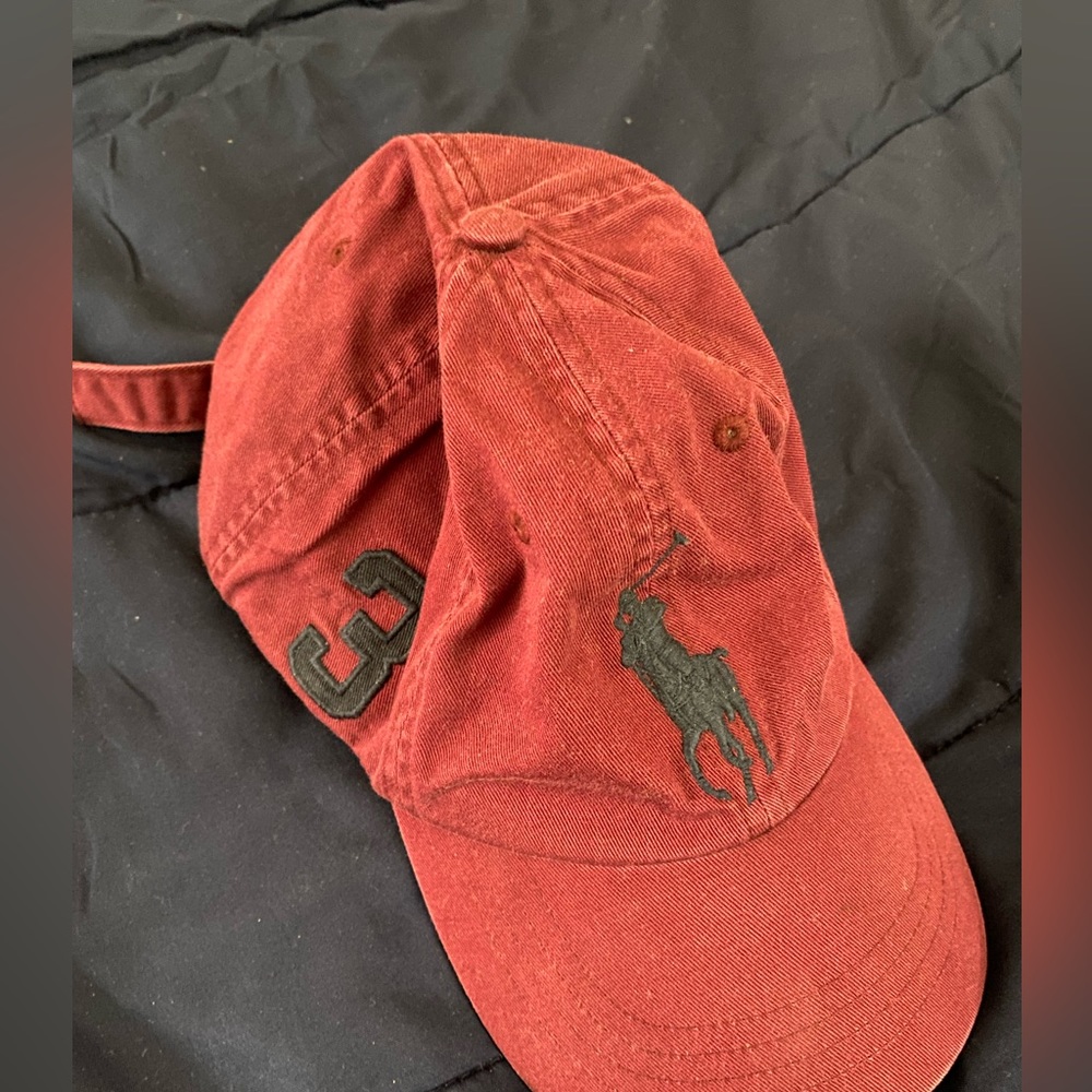 Polo cap maroon